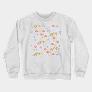 Coniferous Forest Camping Crewneck Sweatshirt